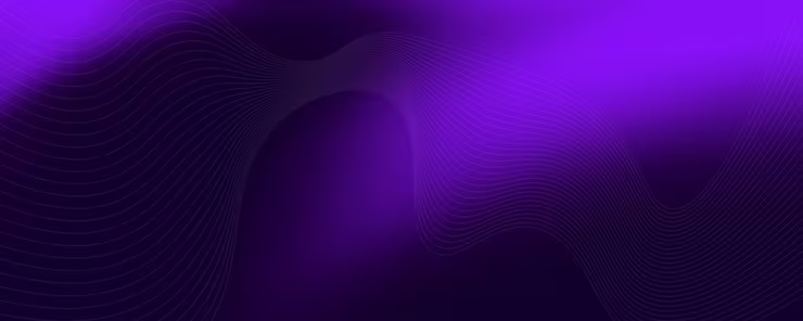 Фиолетовая визуальная абстракция